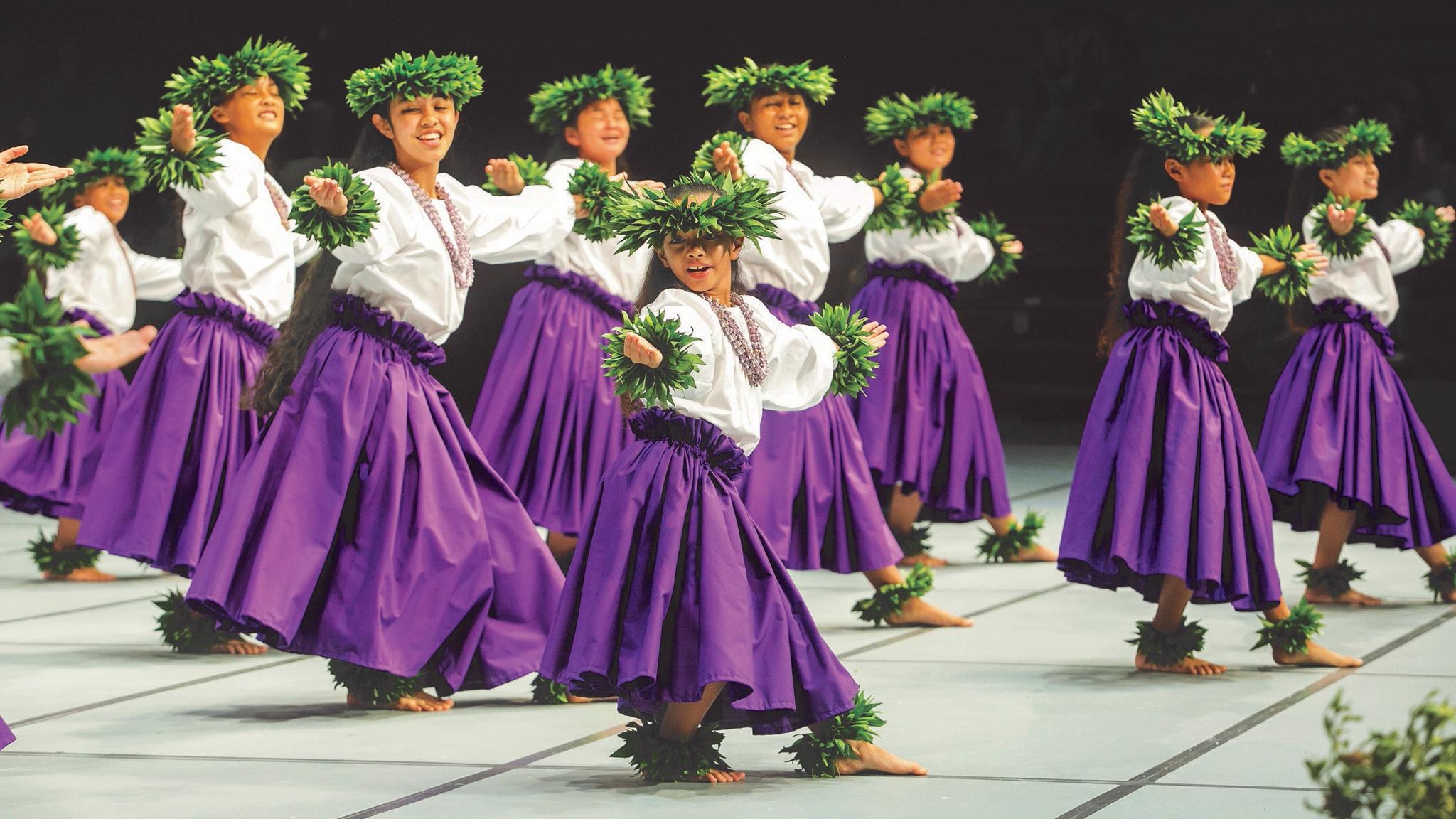 Queen Lili'uokalani Keiki Hula Competition