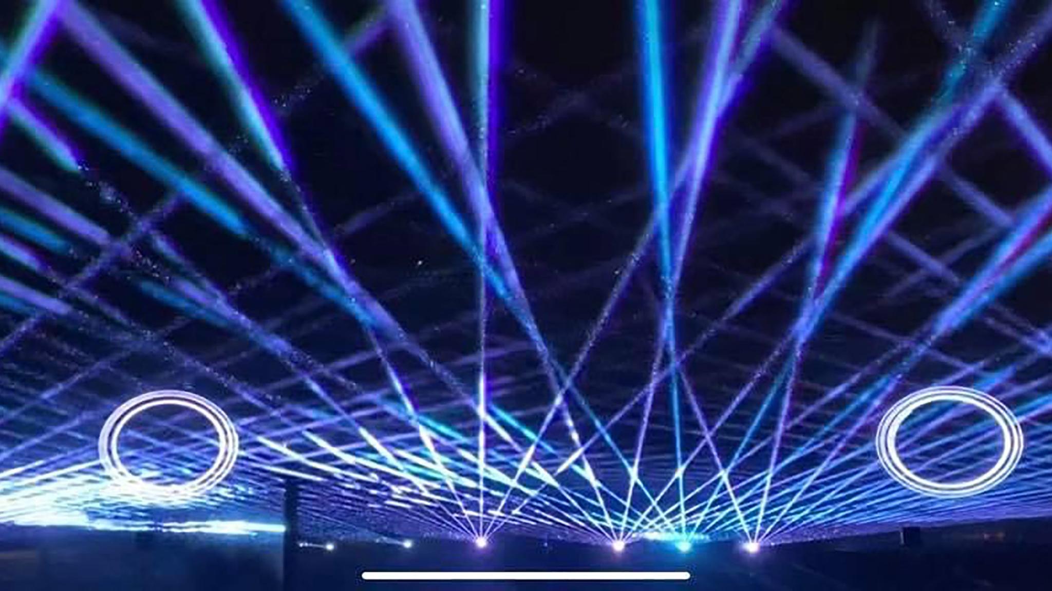 The Drive-in Laser Show by Cabin Fever Winston-Salem